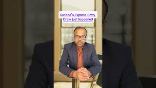 Canada’s Express Entry Draw just happened#immigration #canada #viral #migration #news