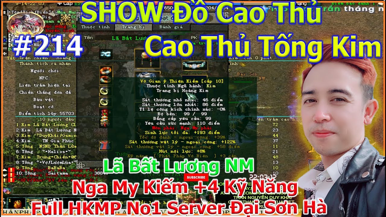Lã Bất Lương NM Kiếm 39% 3 Full HKMP 100tr | SHOW Đồ... - youtube