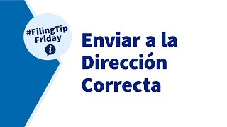 Enviar a la Dirección Correcta