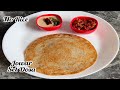 Jowar flour set dosa  millet set dosa  no rice weightloss recipe  healtholic