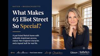 What makes 65 Eliot Street so Special? What makes 65 Eliot Street so Special?