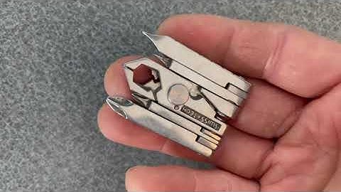 Swiss+Tech Micro Pocket Multitool Review