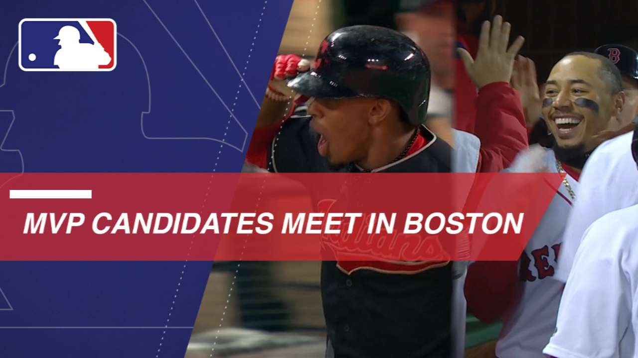 The Indians and Red Sox boast MVP duos