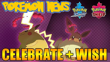 Pokémon Sword & Shield - Gigantamax Pikachu & Eevee Event 2021