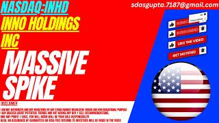 INNO HOLDINGS STOCK: MASSIVE SPIKE | INHD STOCK