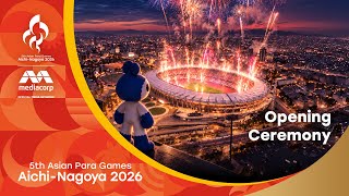 A symbol of unity! National Flag raised at Opening Ceremony | Asian Para Games 2026 News