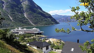 ms "Koningsdam" • Eidfjord, Hardangerfjord, Norway • Voyage of the Midnight Sun • Jun 13, 2018