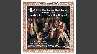 Video thumbnail of "James Bowman - Handel: Ode for the Birthday of Queen Anne, HWV 74 - Let rolling streams their gladness show"