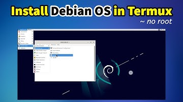 Install Debian OS in Termux non-root process