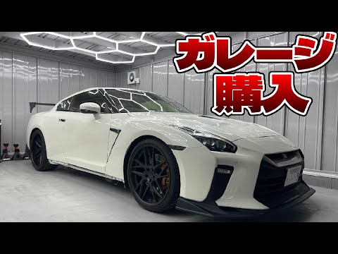 SSガレージさん　専用 Finally, I built an Inaba garage for cheap and made my own
