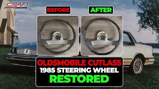 Oldsmobile Cutlass 1985 Steering Wheel Restored