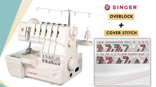 Serger Singer 14T968DC Unboxing || Review || sewing machine review