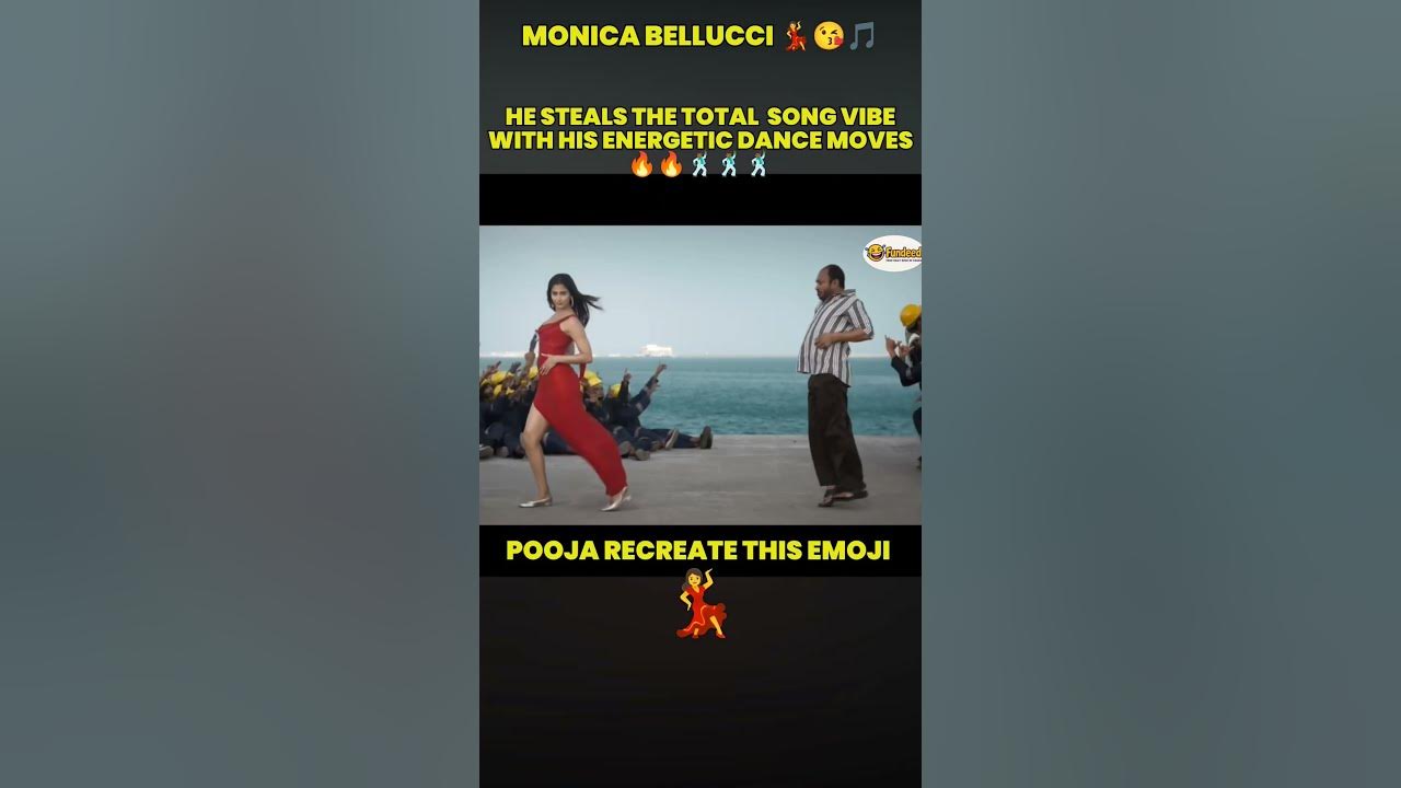 MONICA BELLUCCI 💃🏾 SONG FROM COOLIE#pooja#poojahegde#soubinshahir#rajanikanth#anirudh#song#dance#yt