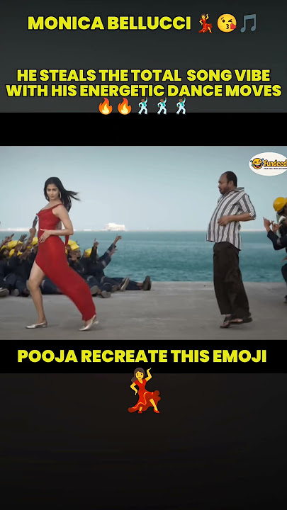 MONICA BELLUCCI 💃🏾 SONG FROM COOLIE#pooja#poojahegde#soubinshahir#rajanikanth#anirudh#song#dance#yt