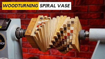 Woodturning - Spiral Vase