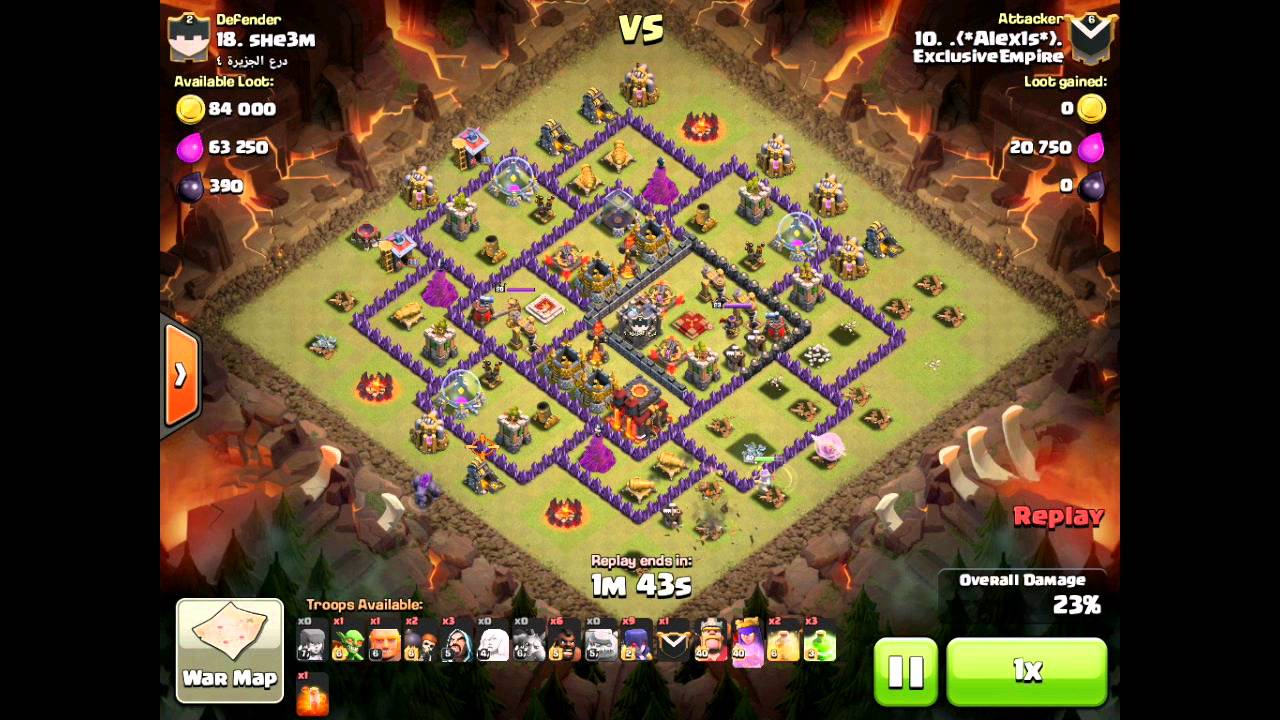 ExclusiveEmpire vs. Arab Clan: hybrid witch