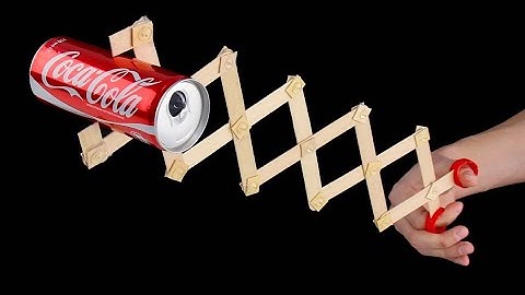 How to make Robotic Scissors arm from Cardboard #diy #scissorhands