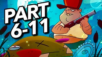 Swamp Attack Episode 6 Level 11 Walkthrough Gameplay - Apocalypse Again, (6-11)