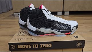 Air Jordan XXXVIII "Fundamental" Unboxing and Detailed look.