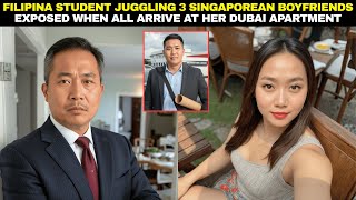 Filipina Nursing Student Juggling Three Singaporean Boyfriends Exposed When They All Arrive Together