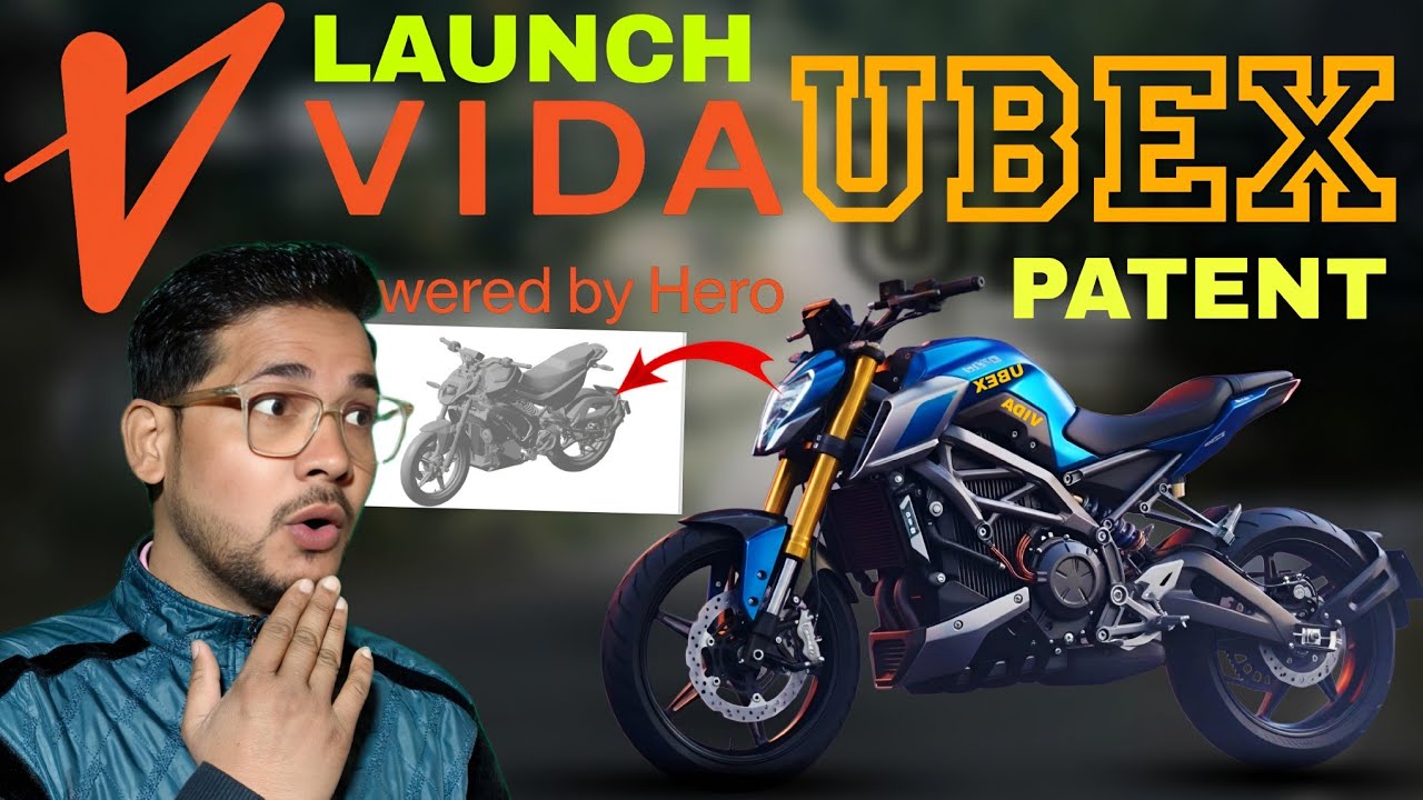 "HERO VIDA"⚡UBEX E-BIKE DESIGN PATENT⚡Range Speed price OLA Scooter catch Fire