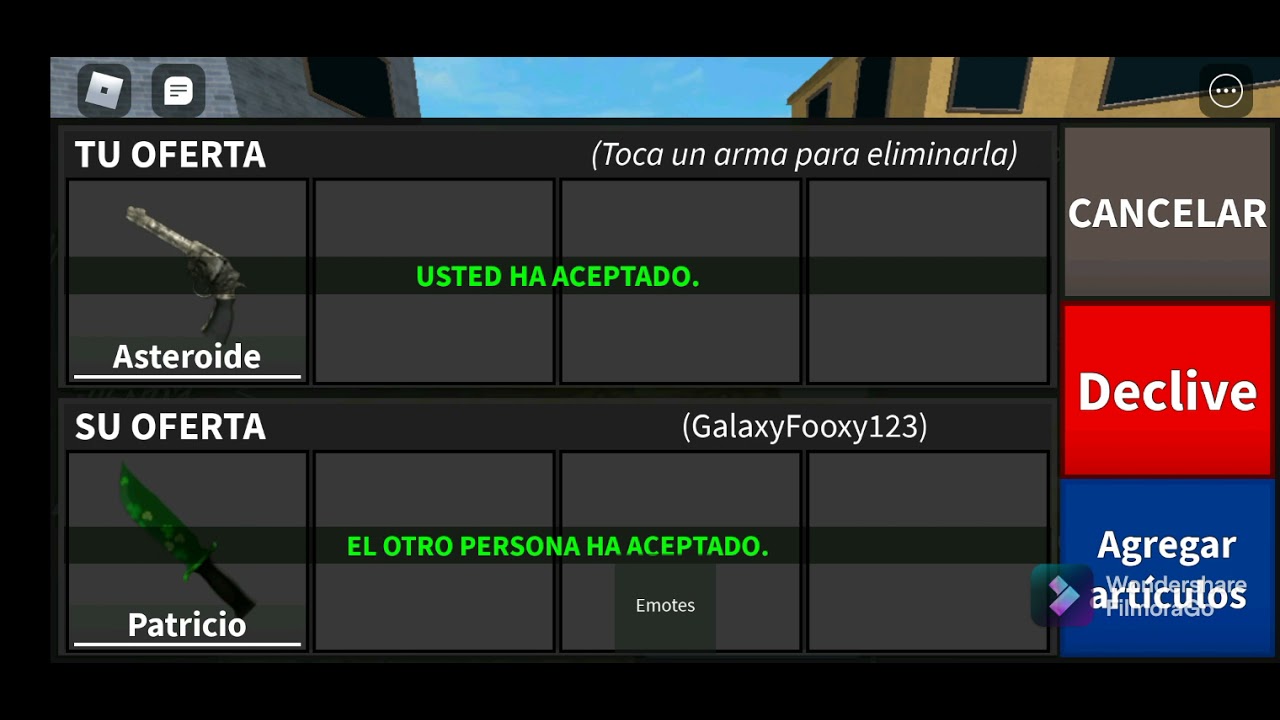 Trading asteroid collectible for patrick collectible! MM2 trading YouTube