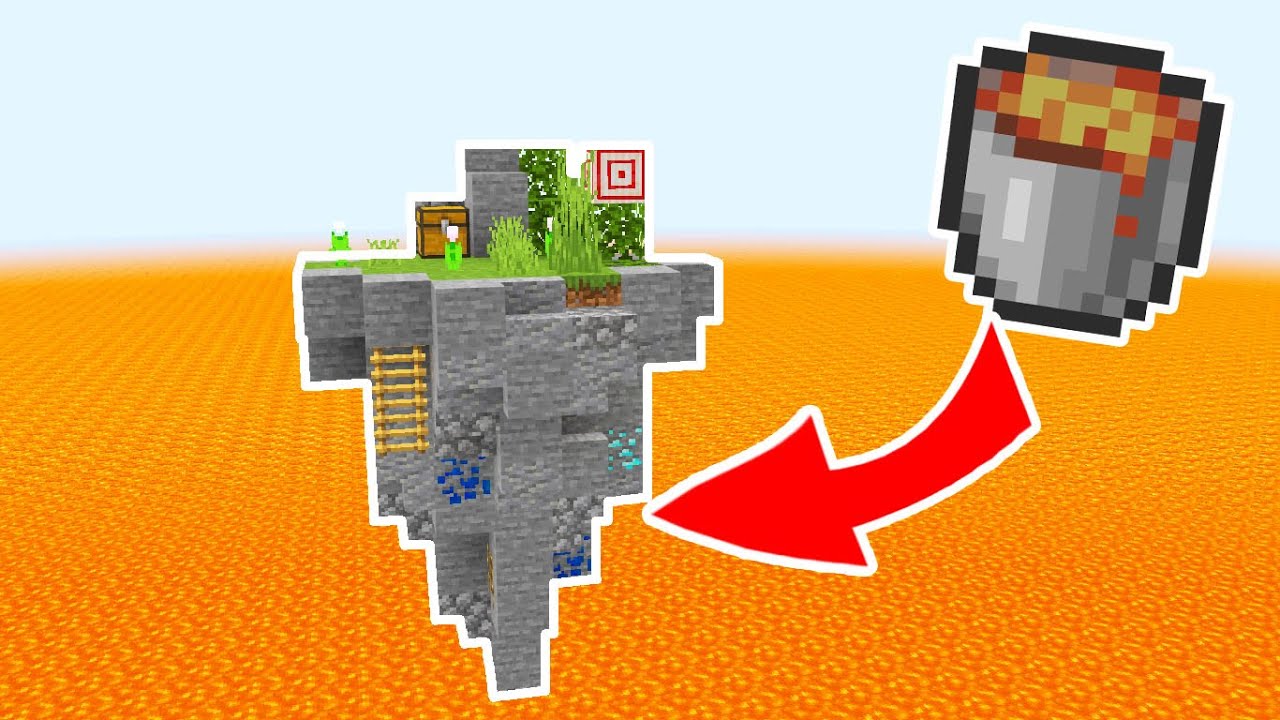 Minecraft генератор лавы