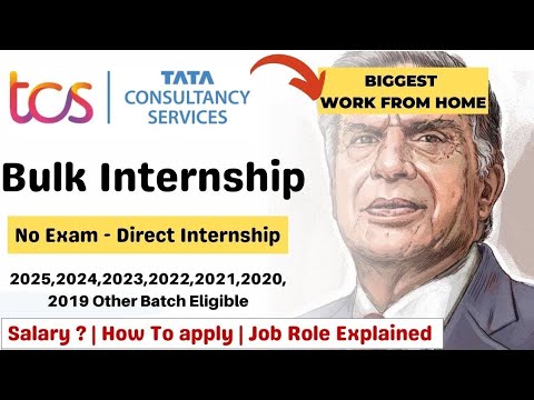 TCS Internship 2026 | Tata Consultancy Services Internship 2026 ...