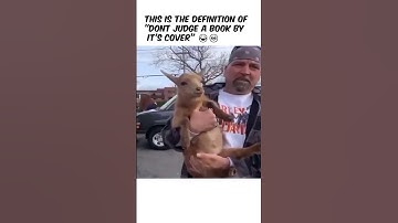 this is the definition of "dont judge a book by it