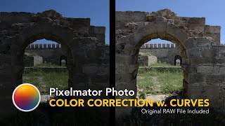 Pixelmator Photo Tutorial | Color Correction using Curves
