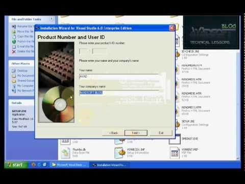 How to install Microsoft Visual Basic 6.0