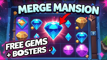 Merge Mansion Hack 2025 🧩 FREE Gems & Boosters (iOS/Android)