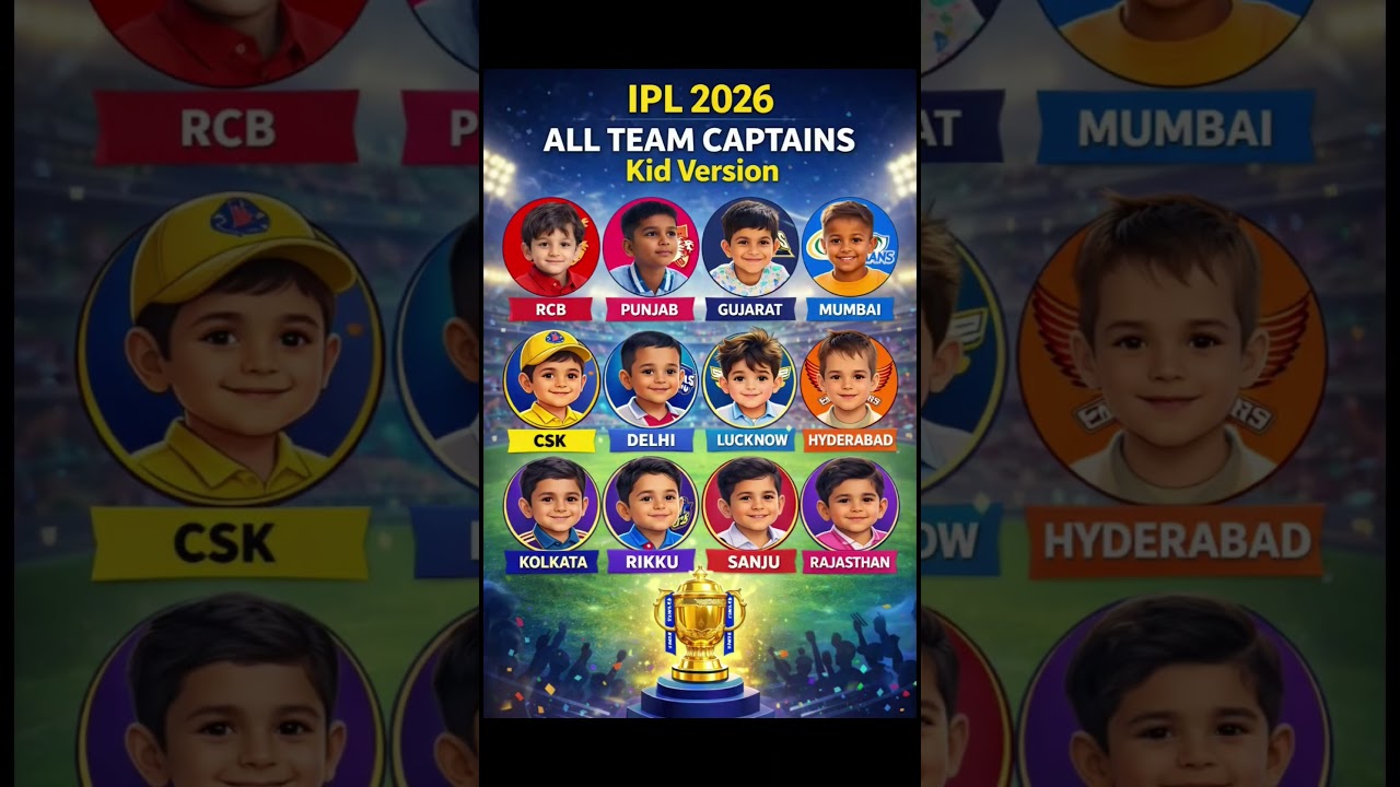 ipl 2026 all team captain 