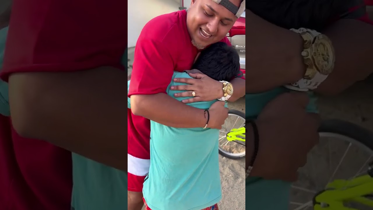 La felicidad de este niño no tiene precio🥰