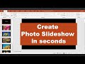 How to make a photo slideshow with music in powerpoint  quick  easy
