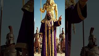 King Nebuchadnezzar Made A Giant Golden Statue And Ordered Everyone To Worship It