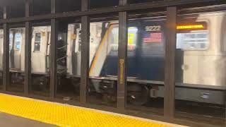 R160 cuomo wrap F Express Train Hauling past 36th Street (179th Street Bound)