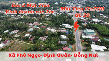 Nhà mặt tiền QL 20| vị trí ngã tư góc 2 mặt tiền cực đẹp.