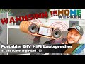 Mobile HiFi / High-End DIY Lautsprecher, Bluetooth WLAN Lautsprecher! Visaton B100 + HifiBerry AMP2