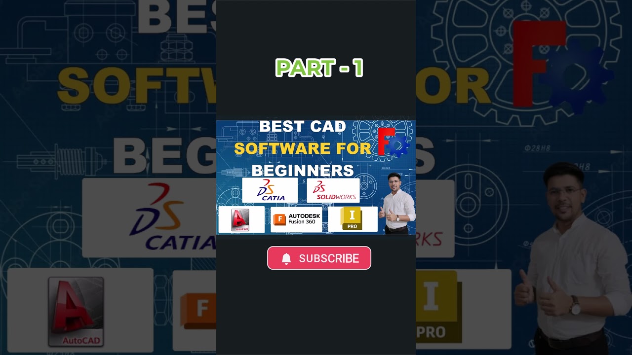 Best CAD Software for Beginners 🔧 | Shorts Part 01