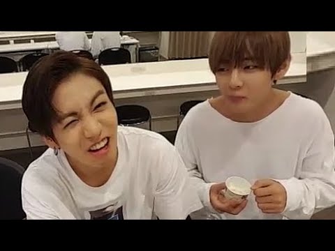 [Eng sub] BTS sing Karaoke and Goodnight (Jungkook Taehyung)