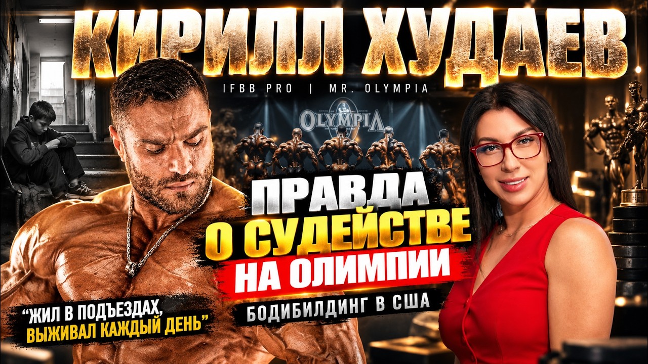 Правда о судействе на Олимпии: бодибилдинг в США | Кирилл Худаев