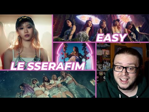 LE SSERAFIM (르세라핌) - EASY MV REACTION | The easiest way to end Fearnots in 189 seconds..