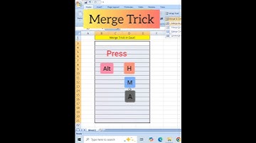 ⚡Stop Merging Cells Manually! | Excel Shortcut (Alt + H + M + A) ⚡