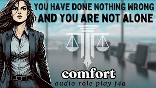 ASMR | Protective Prosecutor Calms You Before You Give Your Testimony [Protective F4A]