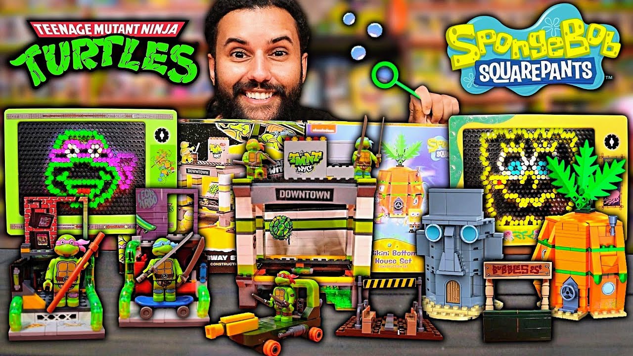 THESE NEW SPONGEBOB AND NICKELODEON PRODUCTS HAVEN'T BEEN RELEASED YET!! THEY'RE AMAZING! *GLOW TV*
