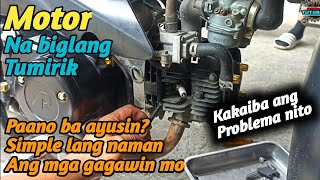 Motor na biglang tumirik paano ba paandarin / Kakaiba ang naging problema nito