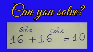 Math Olympiad Problem | Nice Exponential Equation | Math Olympiad Training | EP 07