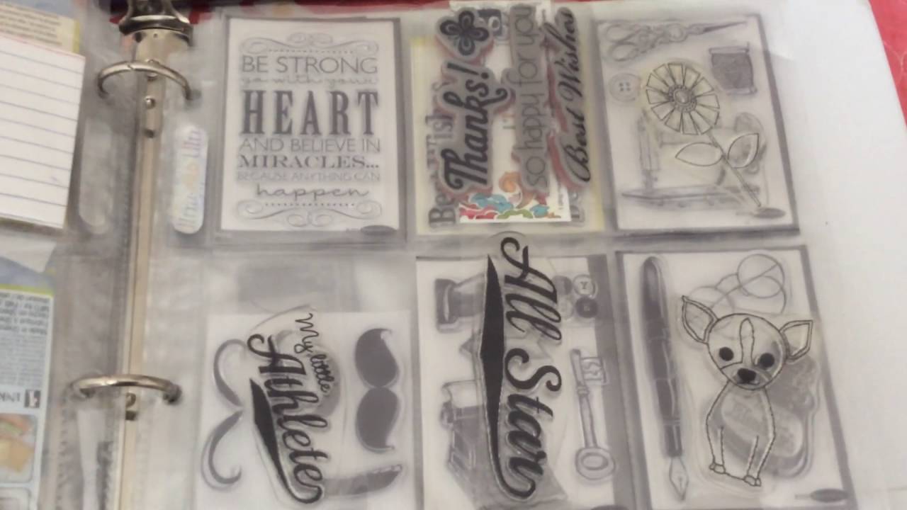 Clear stamps destash