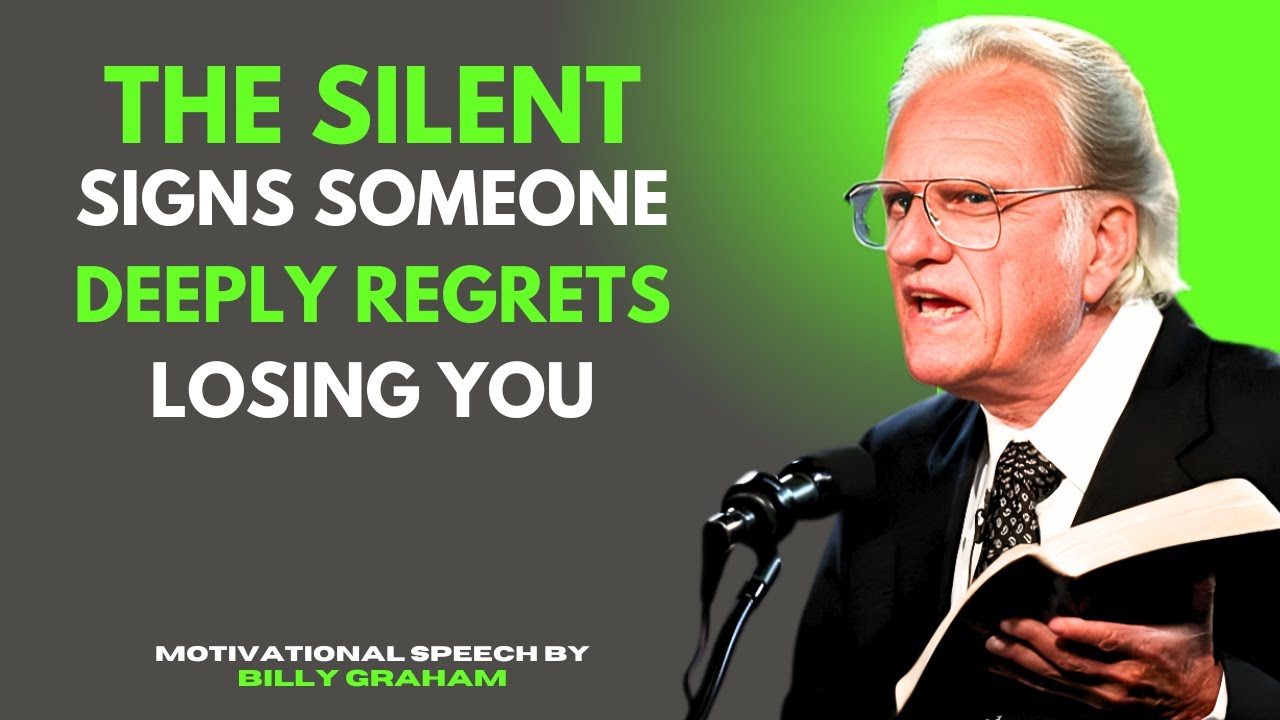 THE SILENT SIGNS SOMEONE DEEPLY REGRETS LOSING YOU | MOTIVATIONAL SPEECH
